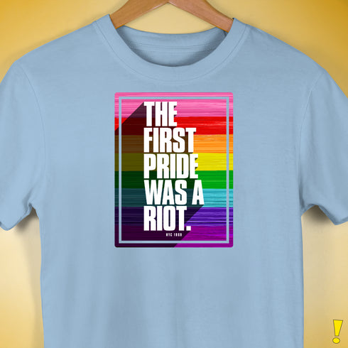 The First Pride Was a Riot - Original 8 Stripe Pride Premium Unisex
