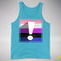Genderfluid Pride Flag Exclamation Point Premium Tank Top