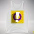 Intersex Pride Flag Exclamation Point Premium Tank Top - White