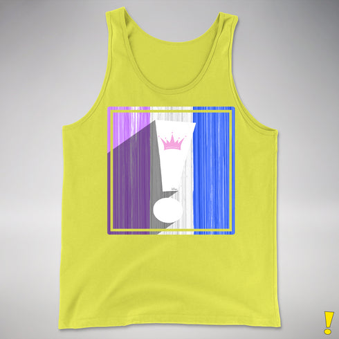 Drag Pride Flag Exclamation Point Premium Tank Top