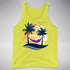 Lesbian Labrys Pride Hammock Summer Beach Sunset Premium Tank Top