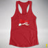 Believe Twink Pride Flag Jingle Bell Racerback Tank - Red