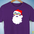 Santa’s Queer Pride Flag Shades Premium Unisex T-Shirt - Purple