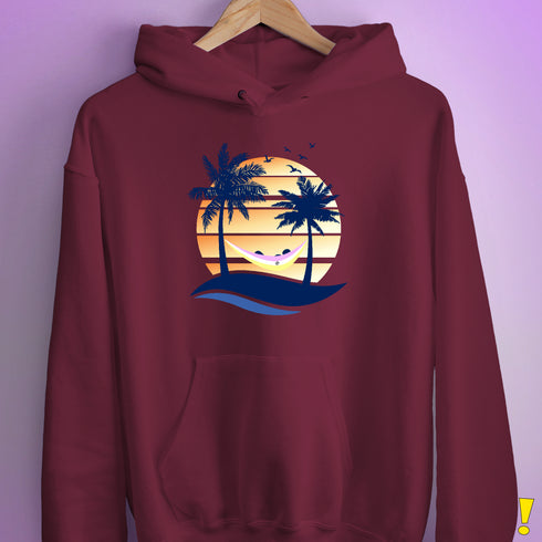 Twink Pride Hammock Summer Beach Sunset Hoodie