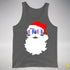 Santa’s Drag Pride Flag Shades Premium Tank Top - Deep Heather