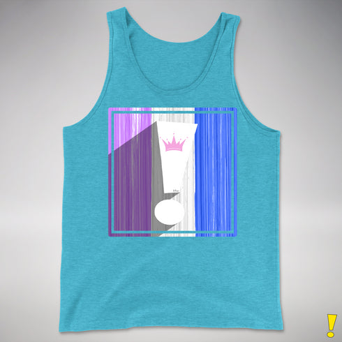 Drag Pride Flag Exclamation Point Premium Tank Top