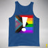LGBTQ Progress Pride Flag Exclamation Point Premium Tank Top