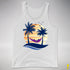 Lesbian Labrys Pride Hammock Summer Beach Sunset Premium Tank Top