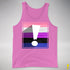 Genderfluid Pride Flag Exclamation Point Premium Tank Top