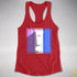 Drag Pride Flag Exclamation Point Racerback Tank