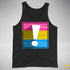 Pansexual Pride Flag Exclamation Point Premium Tank Top