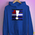 Leather Pride Flag Exclamation Point Hoodie