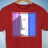 Drag Pride Flag Exclamation Point Premium Unisex T-Shirt - Red