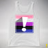 Genderfluid Pride Flag Exclamation Point Premium Tank Top