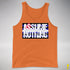 Assume Nothing Leather Pride Flag Premium Tank Top
