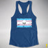 Transgender Pride Pirate Flag Racerback Tank - Royal