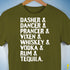 Reindeer and Alcohol List Unisex T-Shirt - Olive