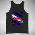 Puppy Pride Flag Ripped Reveal Premium Tank Top