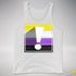 Nonbinary Pride Flag Exclamation Point Premium Tank Top
