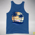Bigender Pride Hammock Summer Beach Sunset Premium Tank Top