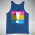 Pansexual Pride Flag Exclamation Point Premium Tank Top