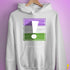Genderqueer Pride Flag Exclamation Point Hoodie