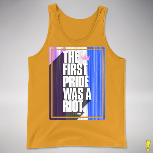 The First Pride Was a Riot - Drag Pride Premium Tank Top