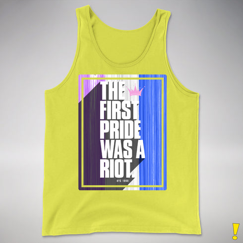 The First Pride Was a Riot - Drag Pride Premium Tank Top