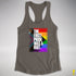 The First Pride Was A Riot - LGBTQ Progress Pride Racerback Tank