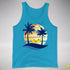 Intersex Pride Hammock Summer Beach Sunset Premium Tank Top