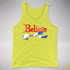 Believe Drag Pride Flag Jingle Bell Premium Tank Top - Neon Yellow