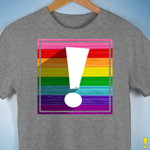 Original LGBTQ Pride Flag Exclamation Point Premium Unisex