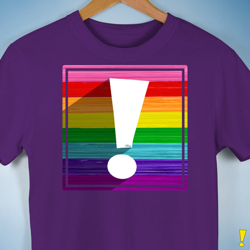 Original LGBTQ Pride Flag Exclamation Point Premium Unisex