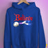 Believe Drag Pride Flag Jingle Bell Hoodie - Royal Blue