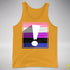 Genderfluid Pride Flag Exclamation Point Premium Tank Top
