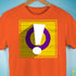 Intersex Pride Flag Exclamation Point Premium Unisex T-Shirt - Orange