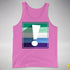 Gay Male Pride Flag Exclamation Point Premium Tank Top