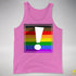 LGBTQ Philly Pride Flag Exclamation Point Premium Tank Top