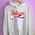 Believe Omnisexial Pride Flag Jingle Bell Hoodie - White