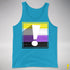 Nonbinary Pride Flag Exclamation Point Premium Tank Top