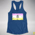 Twink Pride Pirate Flag Racerback Tank - Royal