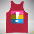Pansexual Pride Flag Exclamation Point Premium Tank Top