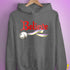 Believe Twink Pride Flag Jingle Bell Hoodie - Grey Heather