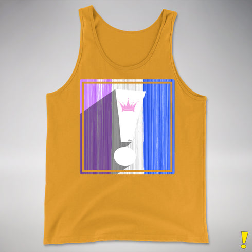 Drag Pride Flag Exclamation Point Premium Tank Top