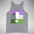 Genderqueer Pride Flag Exclamation Point Premium Tank Top