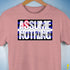 Assume Nothing Leather Pride Flag Premium Unisex T-Shirt