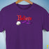 Believe Lesbian Labrys Pride Flag Jingle Bell Premium Unisex T-Shirt - Purple