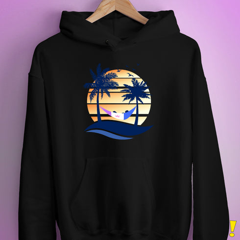 Drag Pride Hammock Summer Beach Sunset Hoodie