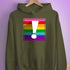 Original LGBTQ Pride Flag Exclamation Point Hoodie