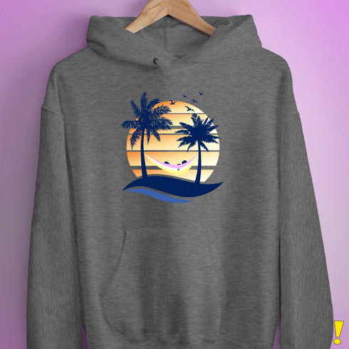 Twink Pride Hammock Summer Beach Sunset Hoodie